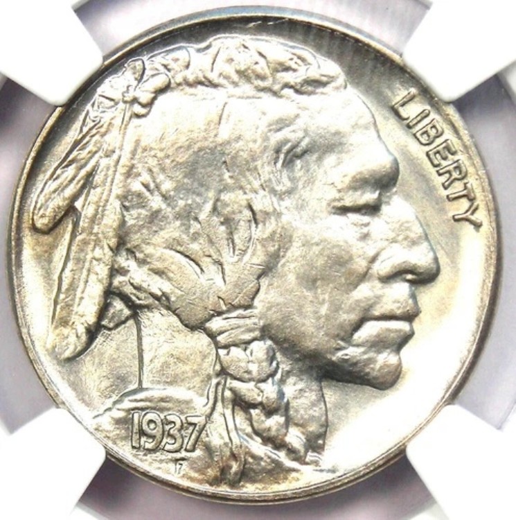 1937-S バッファロー ニッケル 5C コイン - NGC MS67+ プラス グレード認定 - 6,500 ドル相当!