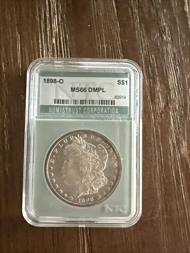1881-S モーガン ドル PCGS MS65 DMPL - 見た目は 66 DMPL!