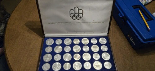 013 モントリオールオリンピック5ドル銀貨とアメリカ　セット 013 モントリオールオリンピック5ドル銀貨とアメリカ セット 013