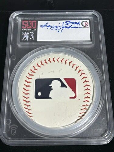 2024年 ニウエ MLB ベースボール 5オンス シルバーコイン - PCGS PR70 500時間 レジ―・ジャクソン 直筆サイン入り