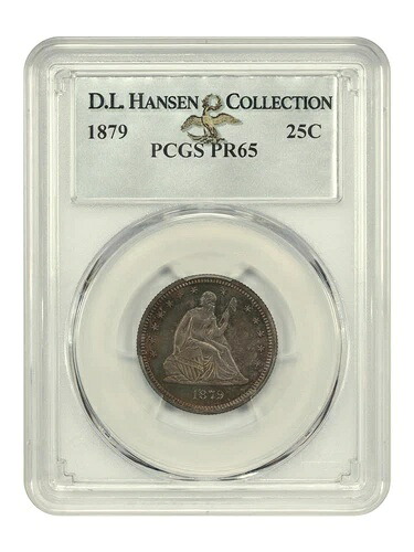 1879年 25セント PCGS PR65