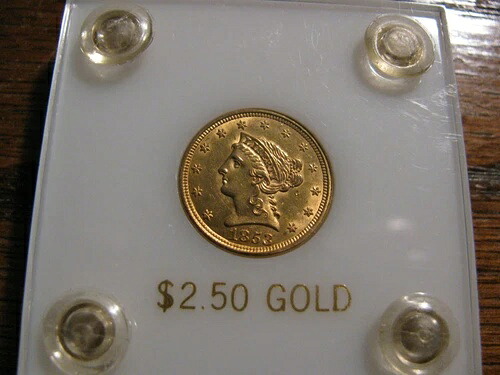 「1853年」金貨2.50ドルクォーターイーグル、発行枚数が非常に少ない：1,404,668枚｜WORLD RESOURCE【KING店】