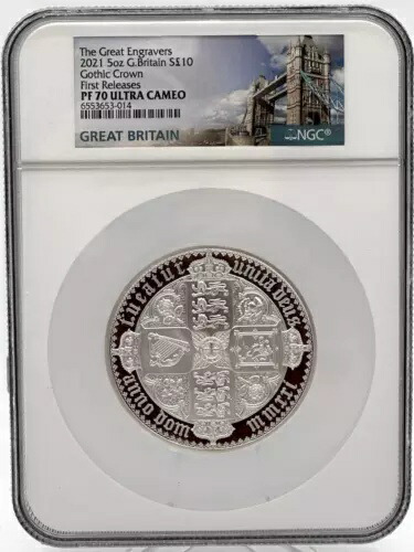 楽天市場】2021年 イギリス ゴシッククラウン ロイヤルミント 5ポンド