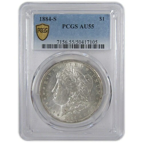 1884年 S モルガン・ダラー AU 55 PCGS シルバー 1ドルコイン SKU:I17770 339,570円