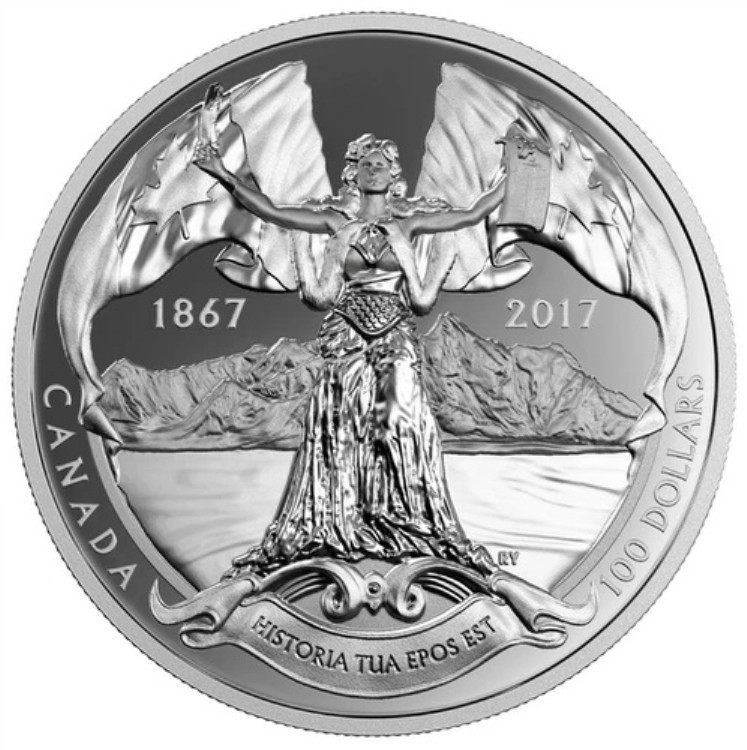 2017年カナダ硬貨 カナダ建国150周年記念 416,240円