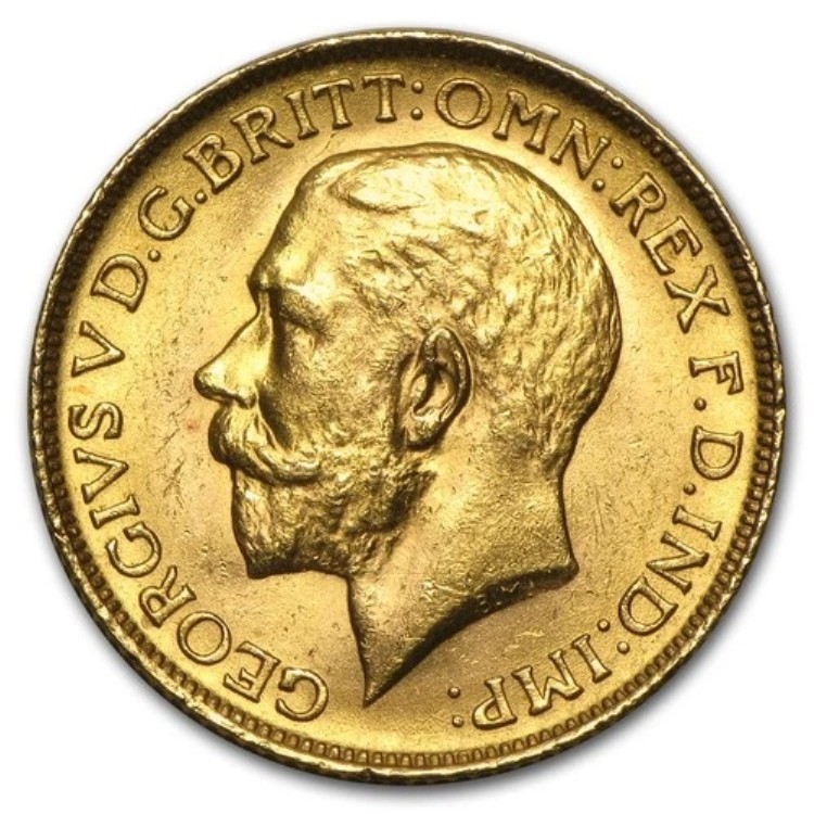 1911-1925 イギリス 金貨 ソブリン ジョージ5世 BU