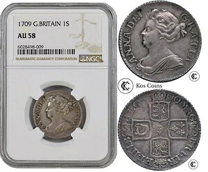 1549-1946 ジョージ5世と6世、その他銀貨シリングコインの日付を選択してください