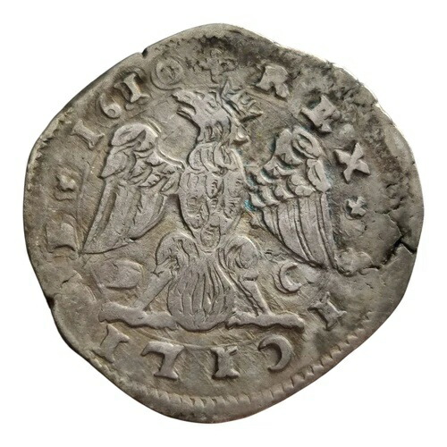 イタリア諸州ナポリ＆シチリア シルバー 4 TARI 1610 フィリップ3世 メッシーナ ミント 10L画像