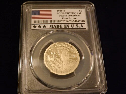 2025-S 1ドル ネイティブアメリカン ファーストストライク PCGS PR 70|WORLD RESOURCE【KING店】