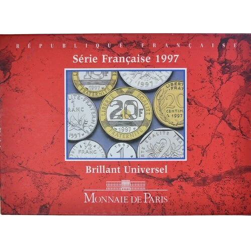 [#1182962] コイン、フランス、モネ・ド・パリ、セット、1997、BU、MS、ガドゥリー:288ページ｜WORLD RESOURCE【KING店】
