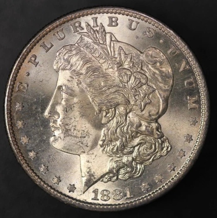 1881年 S モーガン銀貨 オリジナルコレクションより新品 - ロット AA 7576|WORLD RESOURCE【KING店】