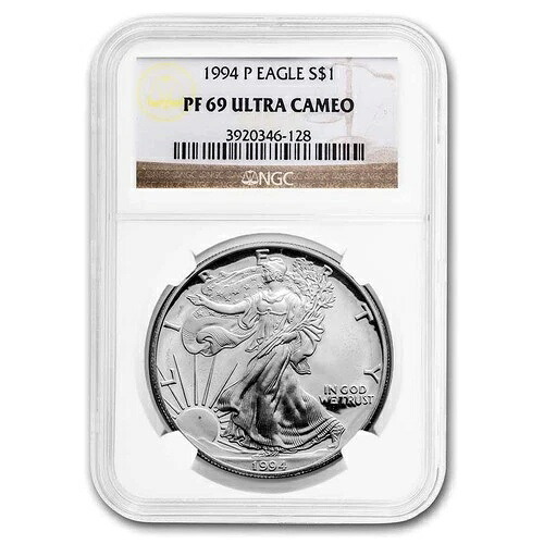 1994-P プルーフ アメリカン シルバー イーグル PF-69 NGC|WORLD RESOURCE【KING店】