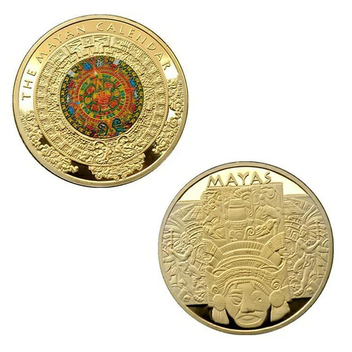 100枚入り 両面記念メキシコマヤメッキ金貨｜WORLD RESOURCE【KING店】