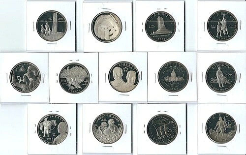 1992-2018年プルーフ米国記念ハーフドルコレクション 13枚 - 260ドル相当｜WORLD RESOURCE【KING店】