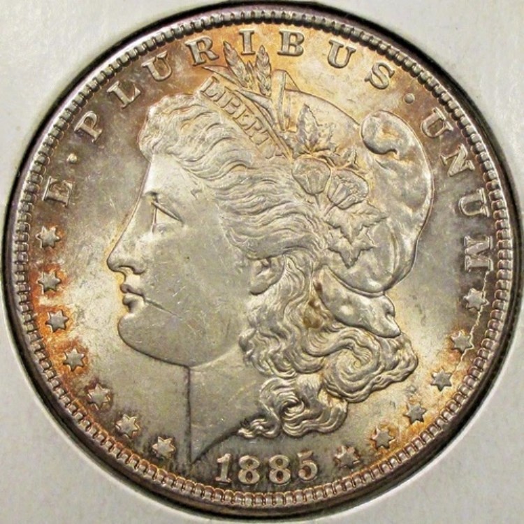 1885年モルガン銀貨