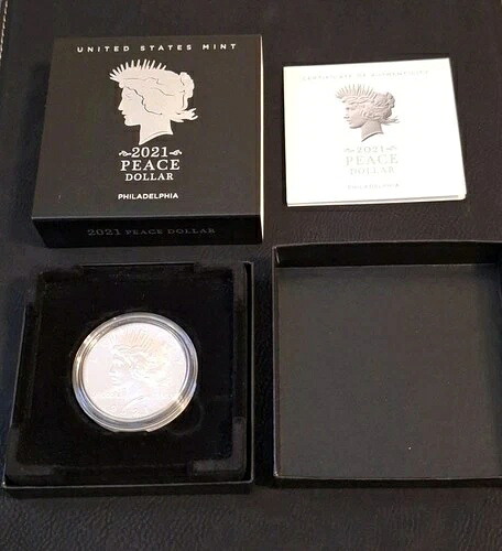 2021 P ピース ダラー ジェム BU 99.9% シルバー ダラー OGP & COA｜WORLD RESOURCE【KING店】
