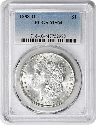 1888-O モルガン銀貨 MS64 PCGS｜WORLD RESOURCE【KING店】 84,095円