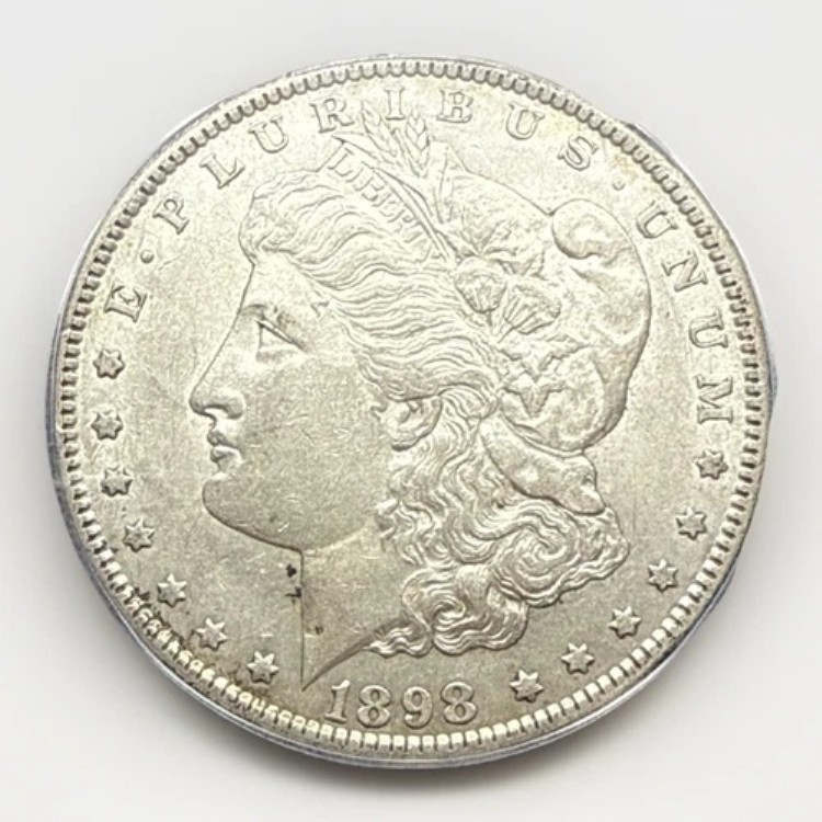 1898-S モルガン・ダラー S$1 ICG AU55 | ベター・サンフランシスコ造幣局発行｜WORLD RESOURCE【KING店】