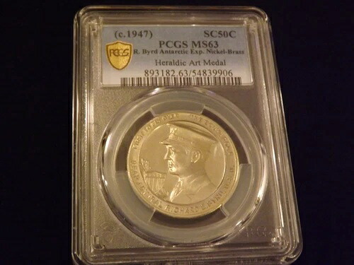 1947年 紋章美術メダル PCGS MS 63｜WORLD RESOURCE【KING店】 84,095円