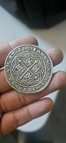 Hermosa moneda de plata hecha en Mexico 8 Reales a?o 1646, en buenas condiciones