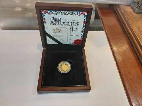 2015年ガーンジー島 第一ストライク マグナ・カルタ 1ポンド 22カラット 金貨 プルーフ貨幣 No.1 of 495｜WORLD RESOURCE【KING店】 712,360円