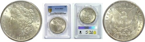 1903年 1ドル モルガン・ダラー PCGS MS-67｜WORLD RESOURCE【KING店】