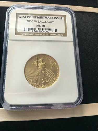 2006 W**NGCグレード**MS-70** 米国; 25ドル金貨
