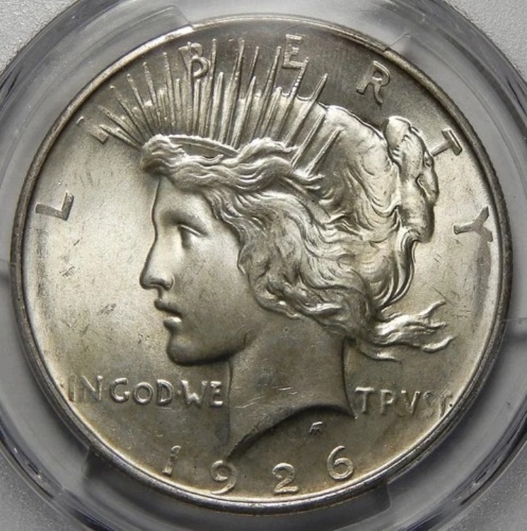 1926-D PCGS MS66 ピースダラー｜WORLD RESOURCE【KING店】 719,180円