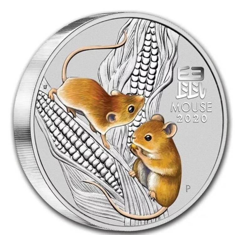 2020年 オーストラリア 30ドル 旧暦III年 子年 1キログラム 銀貨 BU