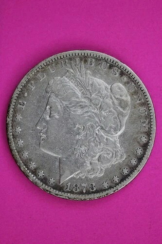 1878年CCモルガンレディリバティシルバードル本物保証＆正規品1754