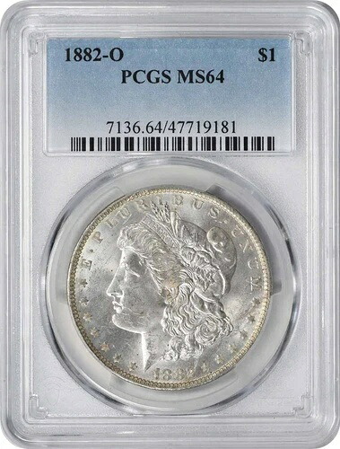1882-O モルガン銀貨 MS64 PCGS｜WORLD RESOURCE【KING店】