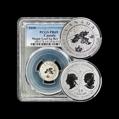 カナダ。2019年、2ドル、銀貨 - PCGS PR69 - ヴィクトリア女王生誕200周年記念、希少|WORLD RESOURCE【KING店】