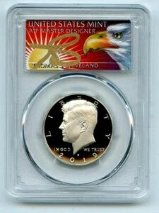 2019 S 50C ケネディ ハーフダラー PCGS PR70DCAM FDOI トーマス クリーブランド イーグル POP-25|WORLD RESOURCE【KING店】