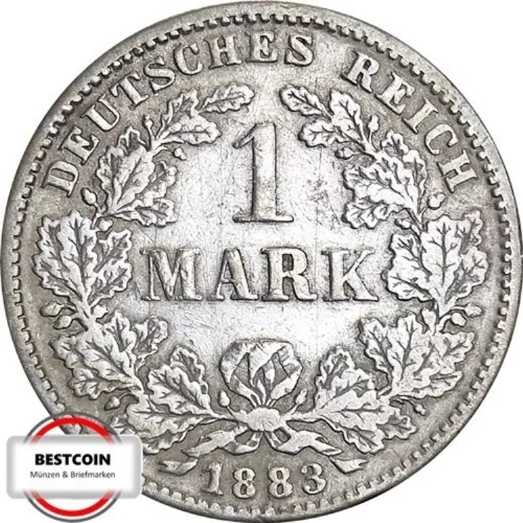 J 9 1 マーク帝国 1883 E in F.SS 1135247-
