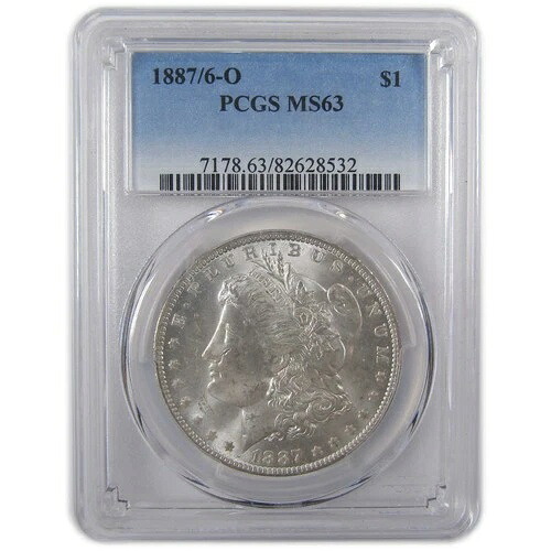 1887/6 O モルガン・ダラー MS 63 PCGS シルバー 未流通 SKU:I18171