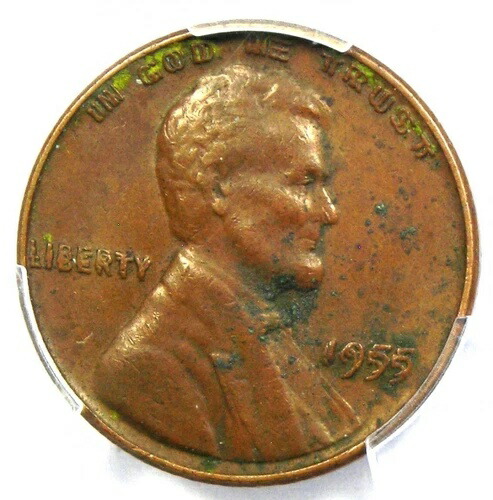 1955年 ダブルダイ 表面 リンカーンセント 1セントペニー DDO FS-101 - PCGS AU 詳細|WORLD RESOURCE【KING店】