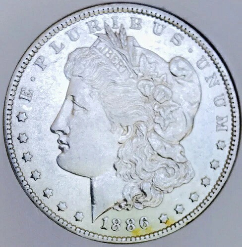??1886 O モルガン・ダラー??ゲンブ+++??絶対的なノックアウト??セミプルーフのような美しさ??|WORLD RESOURCE【KING店】