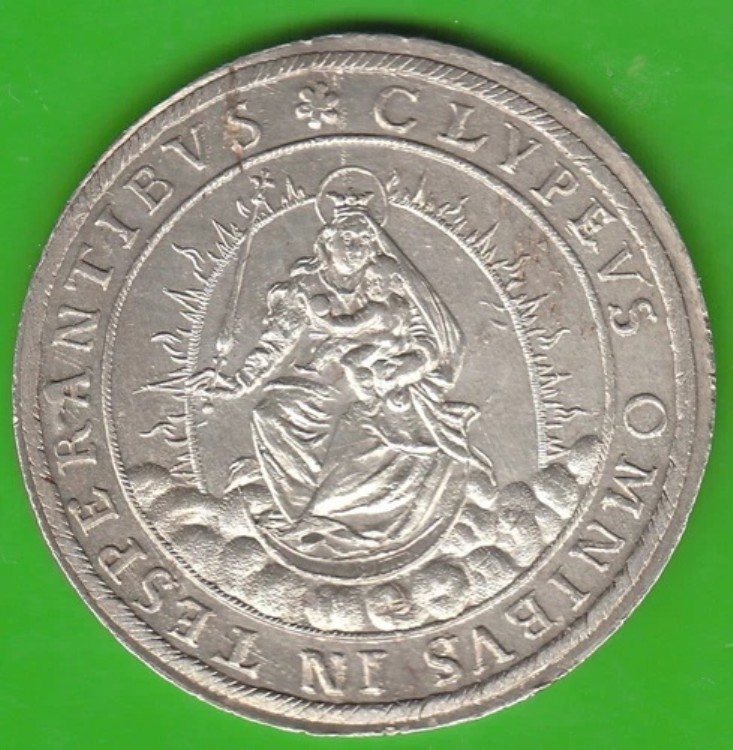1625年 バイエルンターレル銀貨 ほぼブリリアント 未流通標本 nswleipzig|WORLD RESOURCE【KING店】
