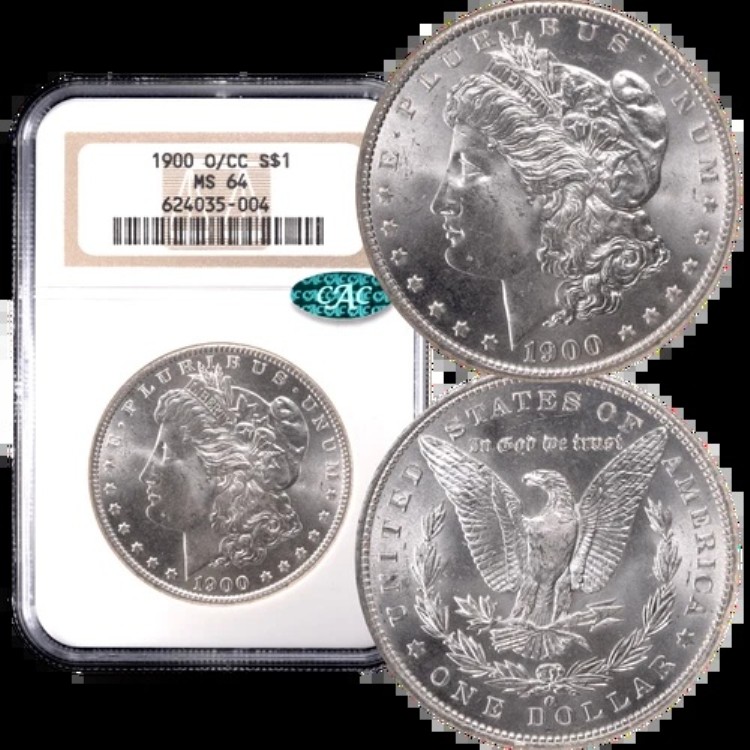 1900-O/CC モルガン・ダラー $1 NGC MS64 CAC｜WORLD RESOURCE【KING店】