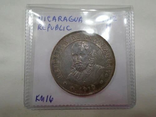 ニカラグア共和国 1912H 1 コルドバ KM16 未使用。希少品。|WORLD RESOURCE【KING店】