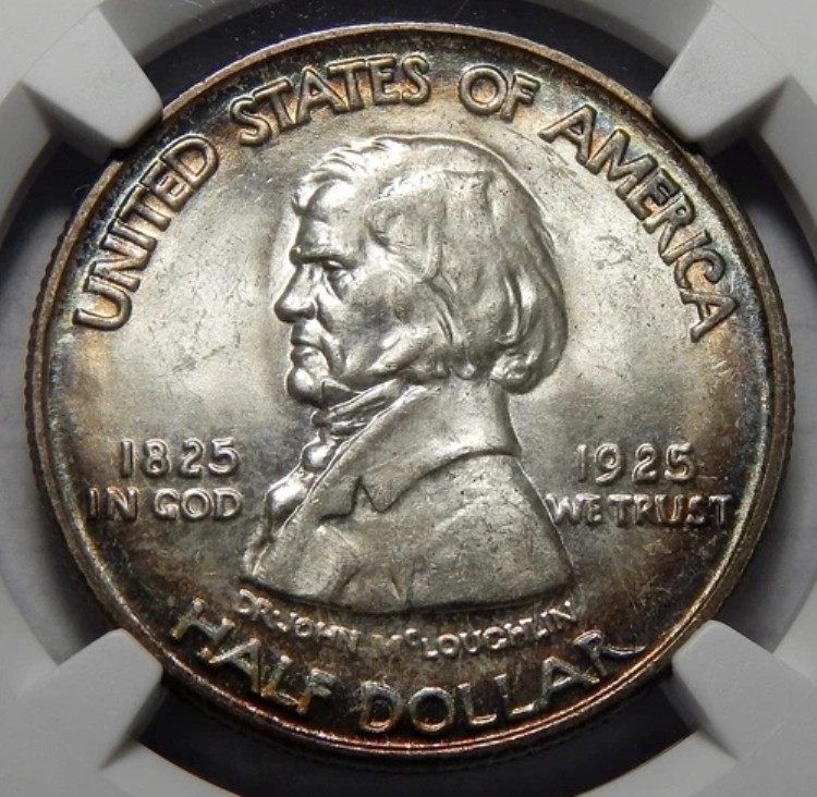 1925年 NGC MS67 フォートバンクーバー ハーフダラー シルバー記念貨幣｜WORLD RESOURCE【KING店】