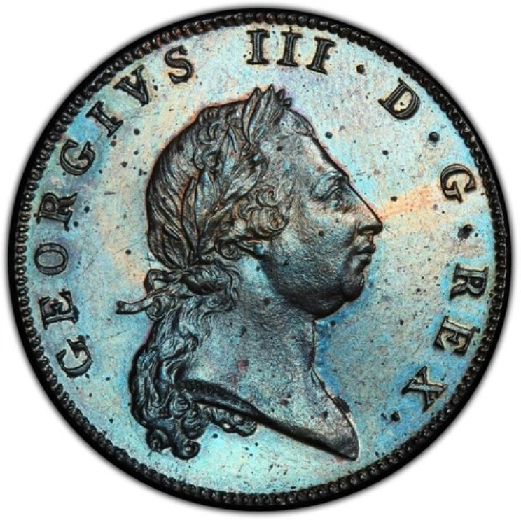 バミューダ：1793年 1ペニー PCGS MS62BN ? ブルーモンスター、グレードは「MS62BL」｜WORLD RESOURCE【KING店】