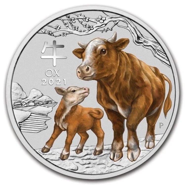 2021年 オーストラリア 30ドル 旧暦III 丑年 1キログラム 銀貨 BU｜WORLD RESOURCE【KING店】