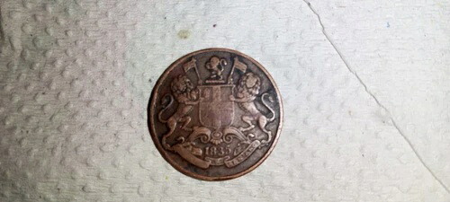 アンティーク 1835年 東インド会社 1 クォーター (ヤクパイ) コイン｜WORLD RESOURCE【KING店】