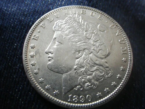 1890 CC モーガン $-BU MS+++/+ EX+ ストライク + ミント 重量 26.77 GM. 限定 2,309,041 ピース｜WORLD RESOURCE【KING店】 696,960円