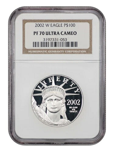 2002-W 100ドル 自由の女神像 NGC PR70DCAM｜WORLD RESOURCE【KING店】