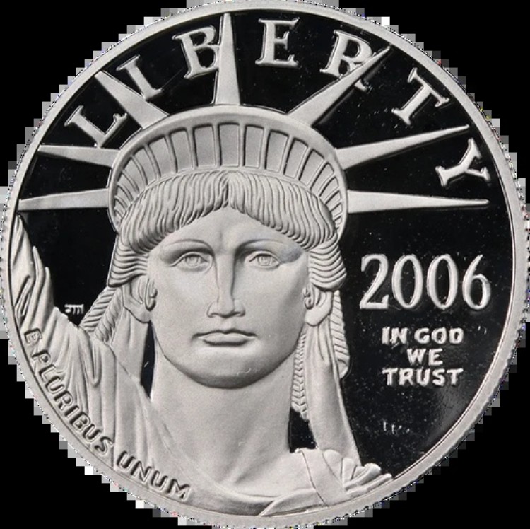 2006-W プラチナ アメリカンイーグル 100ドル PCGS PR70 DCAM ブルーラベル｜WORLD RESOURCE【KING店】