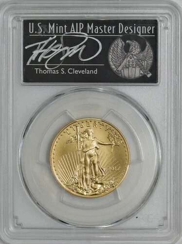 2017年 25ドル アメリカンゴールドイーグル ファーストストライク MS70 PCGS 944722-1