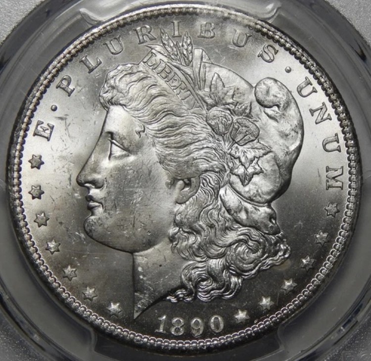 1890-CC PCGS MS63+ モルガン・ダラー