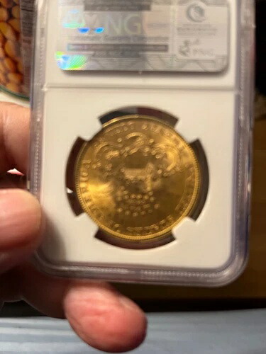 楽天市場】U.S.A. アメリカ 20ドル金貨 1904 スラブ入り NGC MS